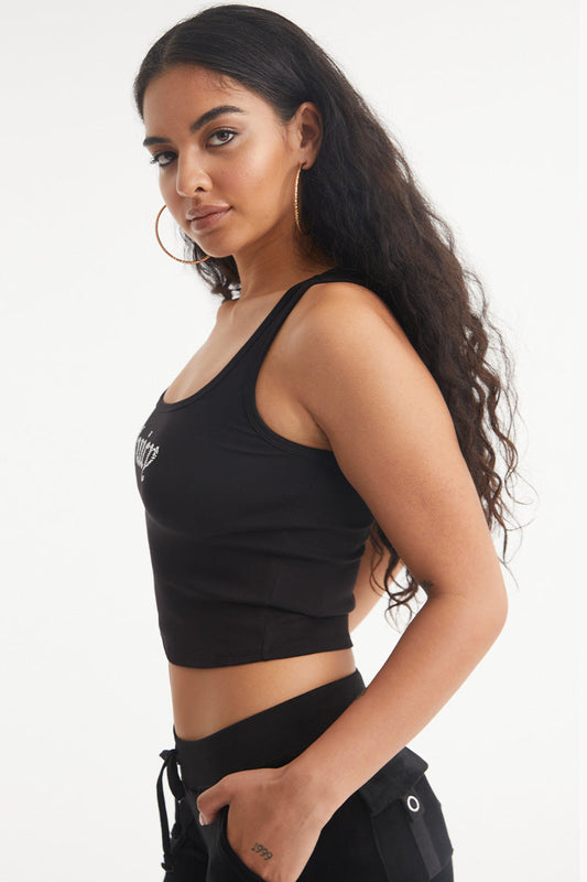 Small Bling Tank Top - Liquorice - Juicy Couture