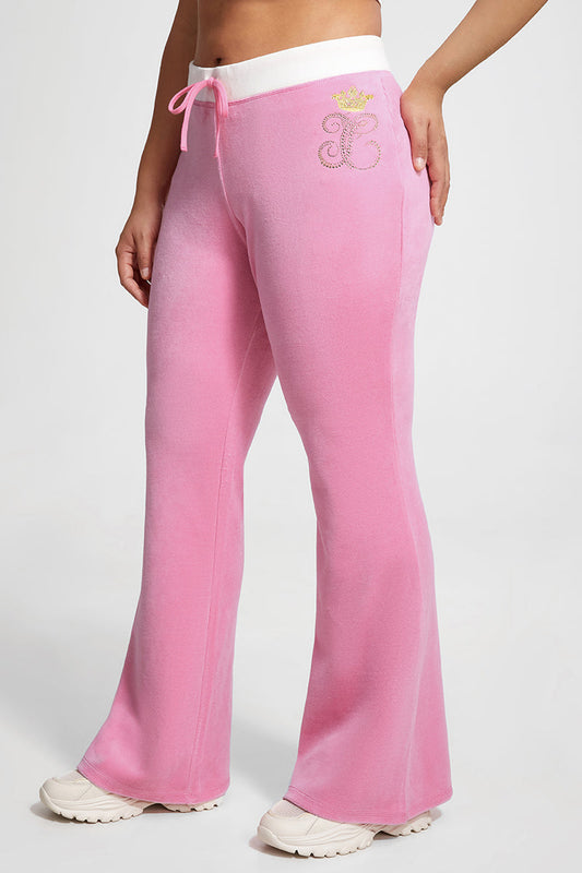 Plus-Size Hollywood Heritage Track Pants - Hot Hot - Juicy Couture