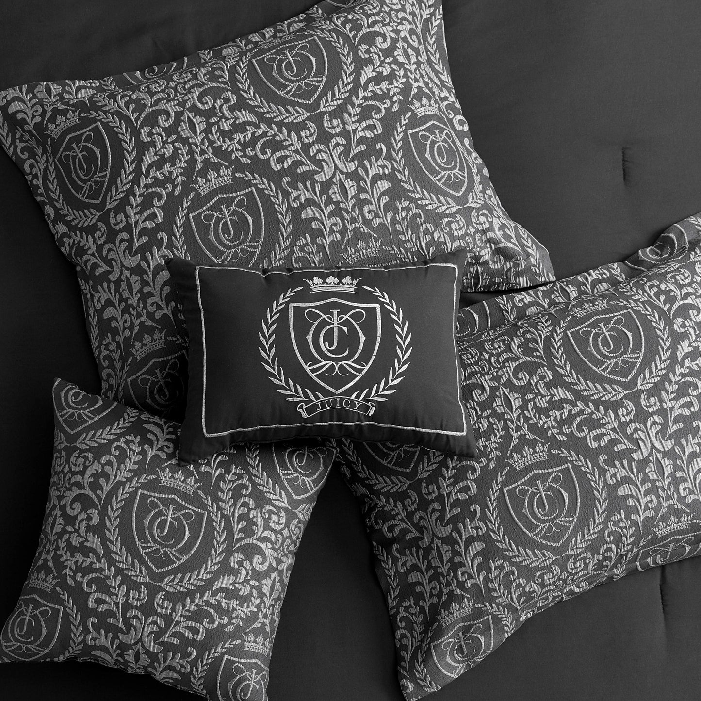 Dovona Comforter Set - Black - Juicy Couture
