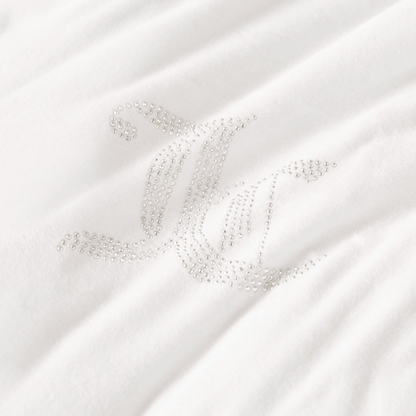 Velour Comforter Set - Angel White - Juicy Couture