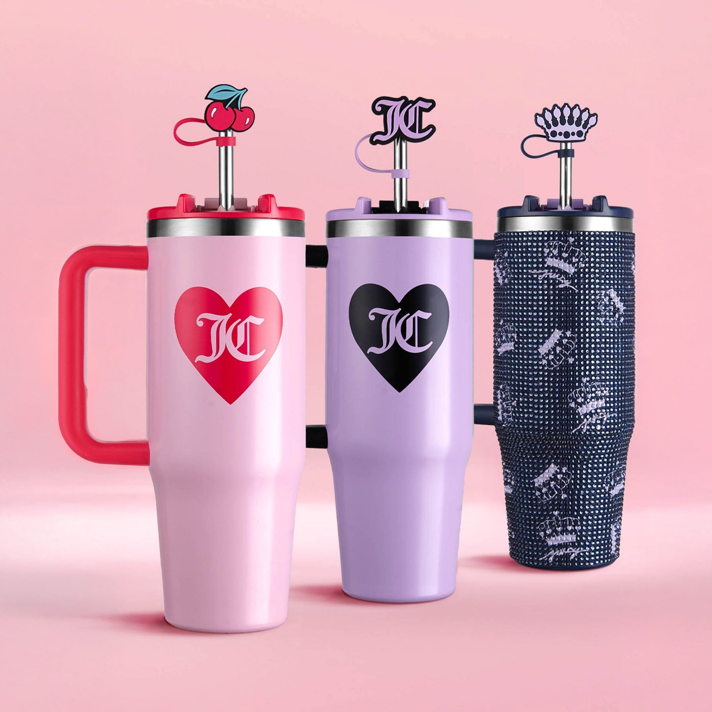 Jetsetter Hydration Stainless Steel Tumbler, 30 oz - Lavender - Juicy Couture