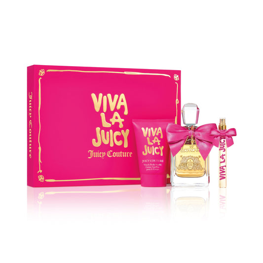 Viva La Juicy Eau de Parfum 3 Piece Full Size Gift Set - Default Title - Juicy Couture