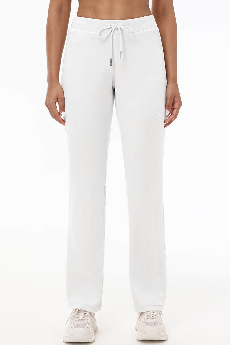 OG Big Bling Velour Track Pants - Angel - Juicy Couture