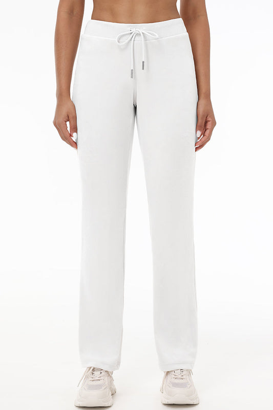 OG Big Bling Velour Track Pants - Angel - Juicy Couture