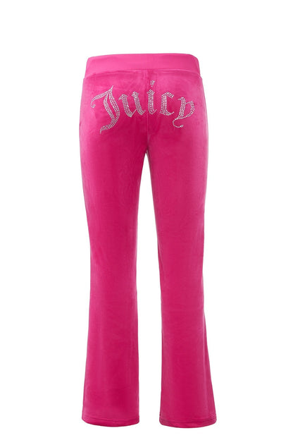 OG Big Bling Velour Track Pants - Free Love - Juicy Couture