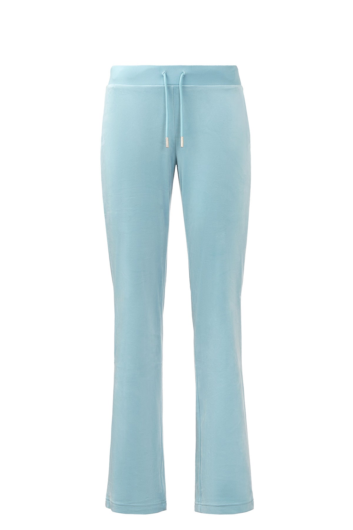 OG Big Bling Velour Track Pants - Pastel Turquoise - Juicy Couture