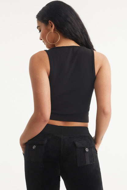 Small Bling Tank Top - Liquorice - Juicy Couture
