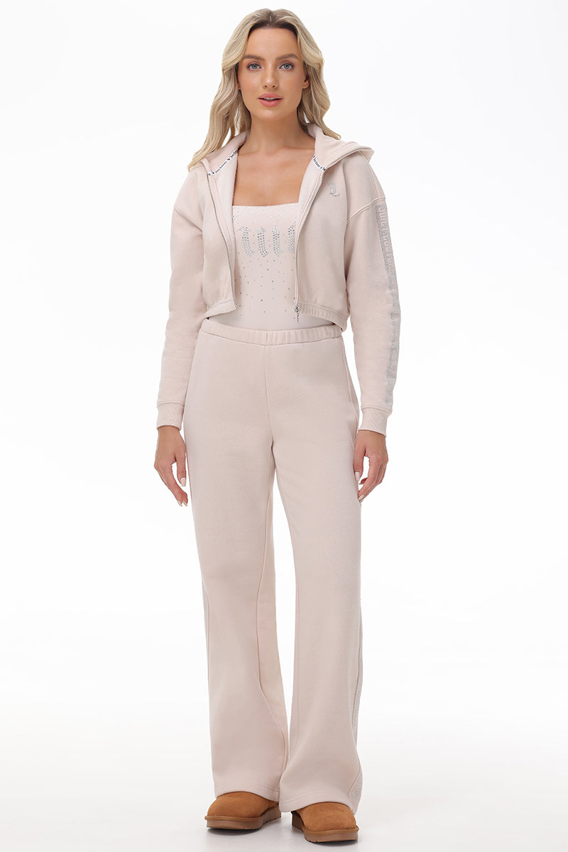 Big Bling Scoop Neck Tank Bodysuit - Crystal - Juicy Couture