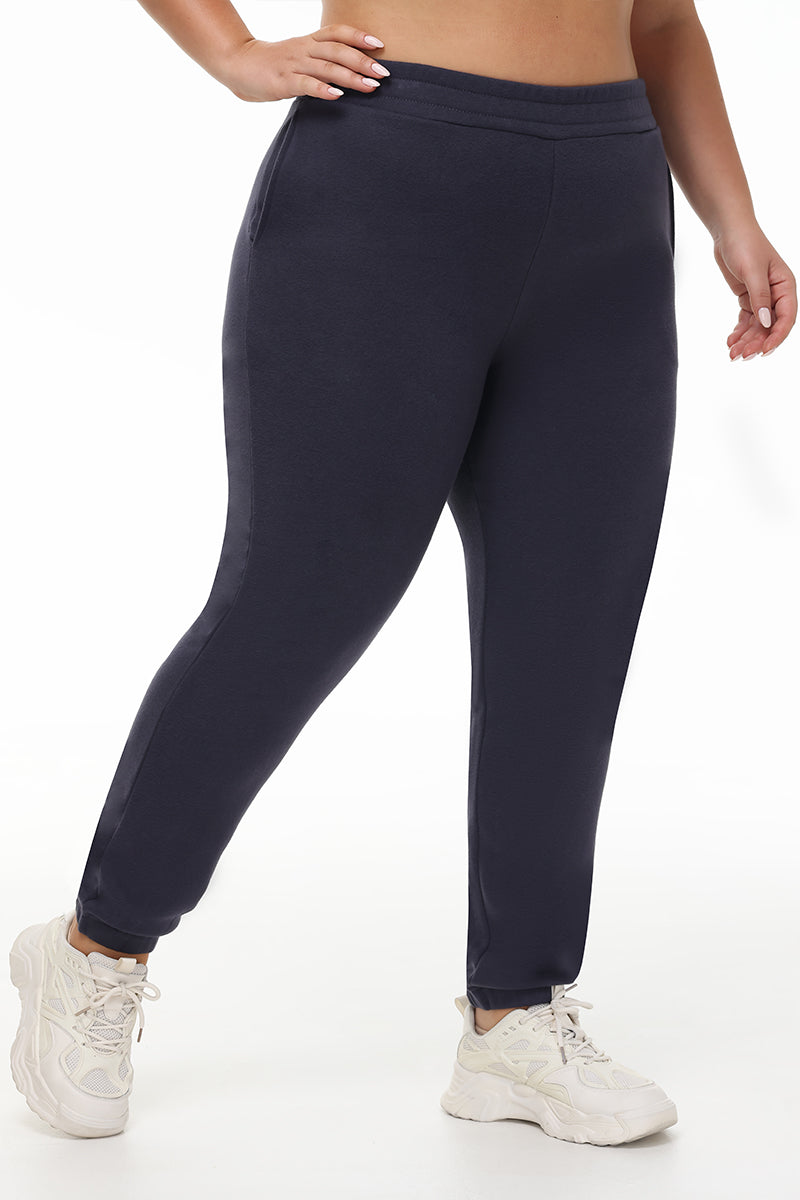 Plus-Size Fleece Sweatpant - Titanium - Juicy Couture