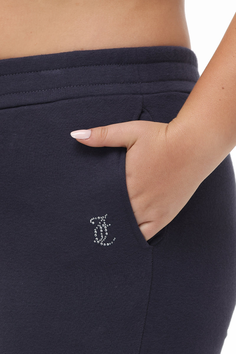 Plus-Size Fleece Sweatpant - Titanium - Juicy Couture