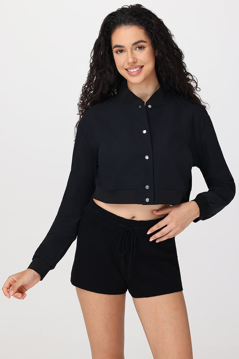 Bomber Jacket - Liquorice - Juicy Couture