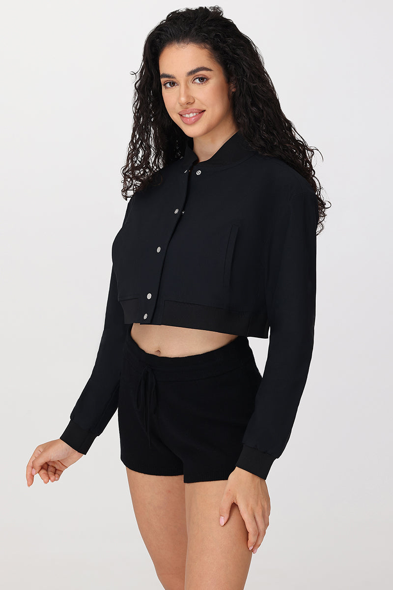 Bomber Jacket - Liquorice - Juicy Couture