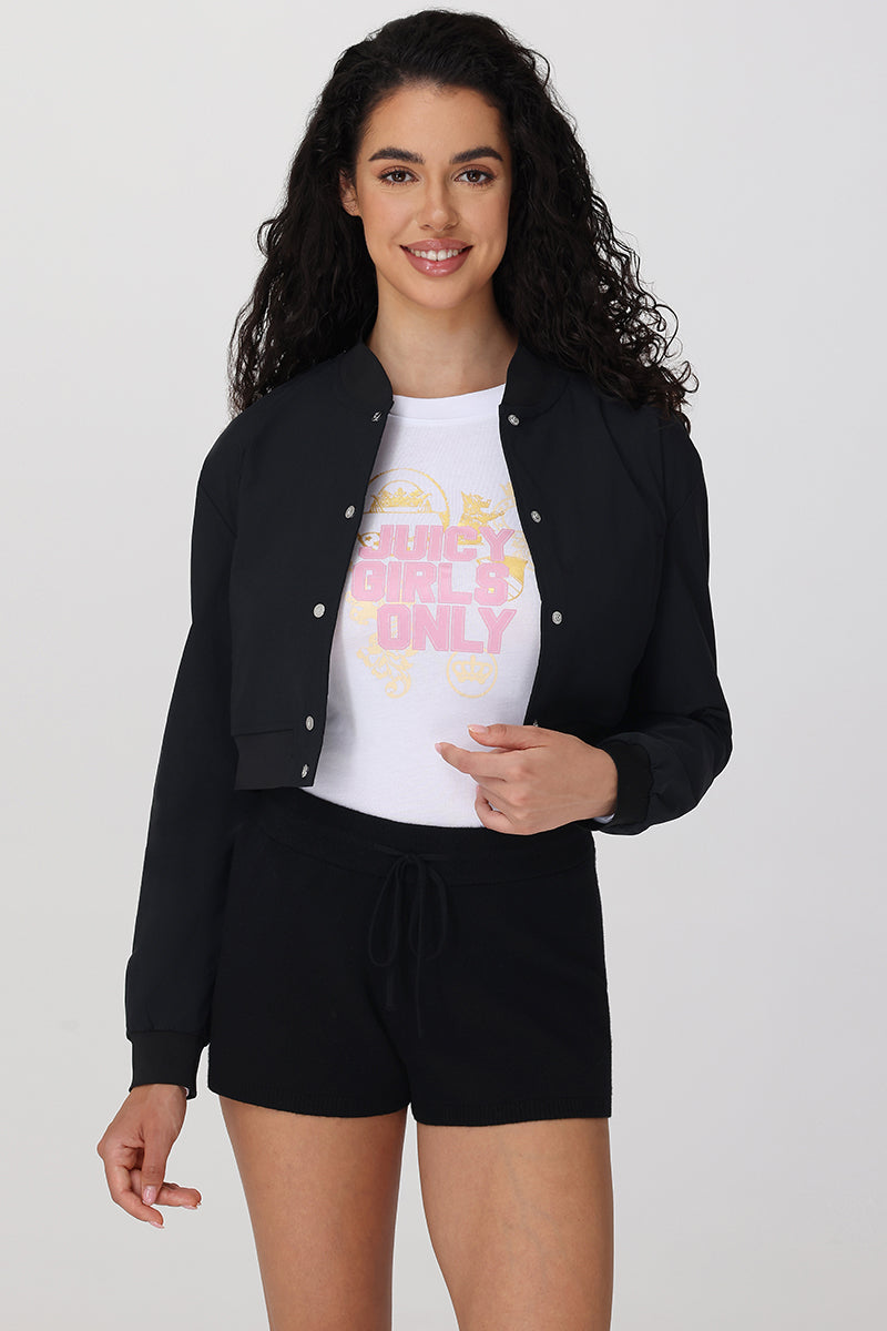 Bomber Jacket - Liquorice - Juicy Couture
