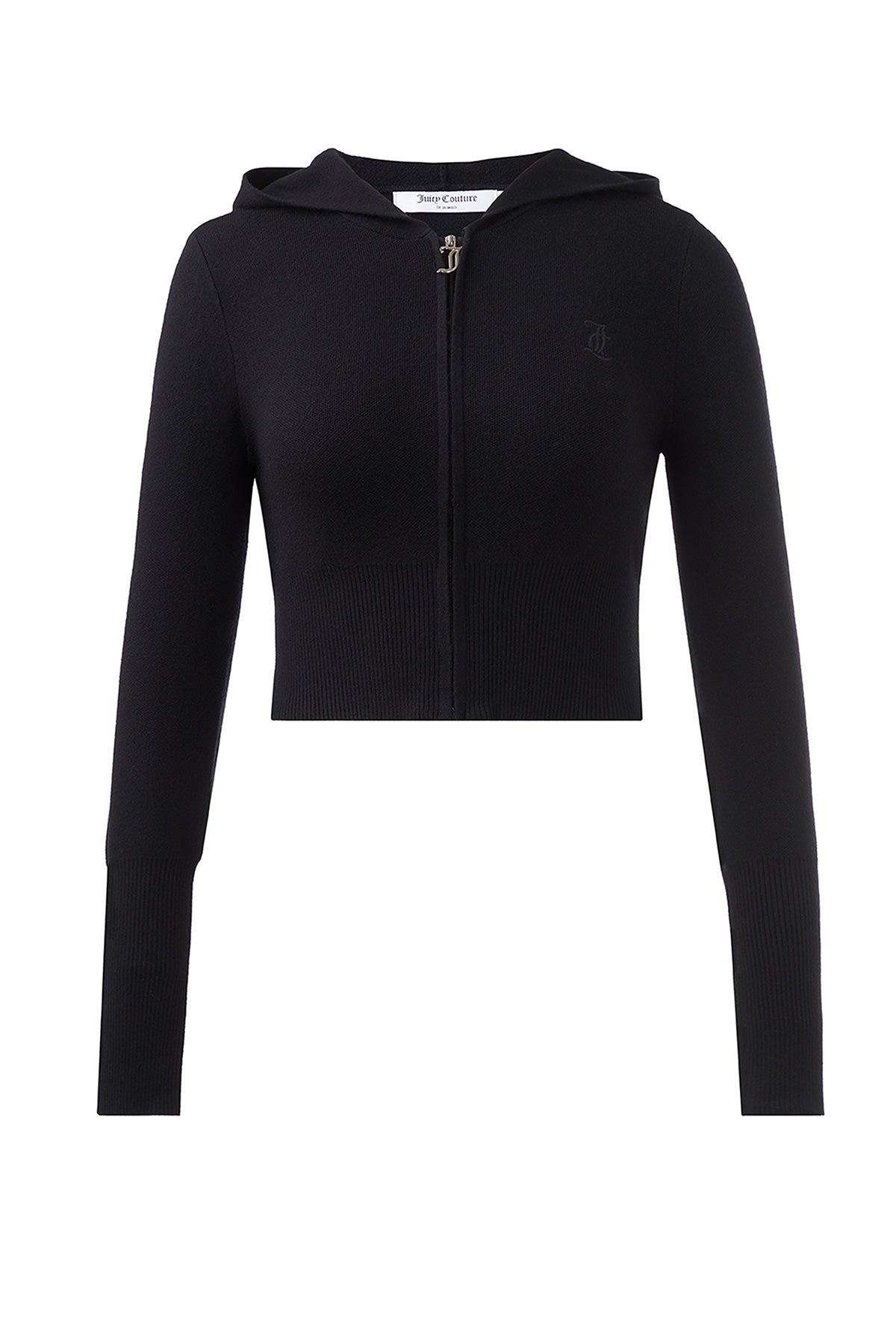 Big Bling Knit Hoodie - Liquorice - Juicy Couture