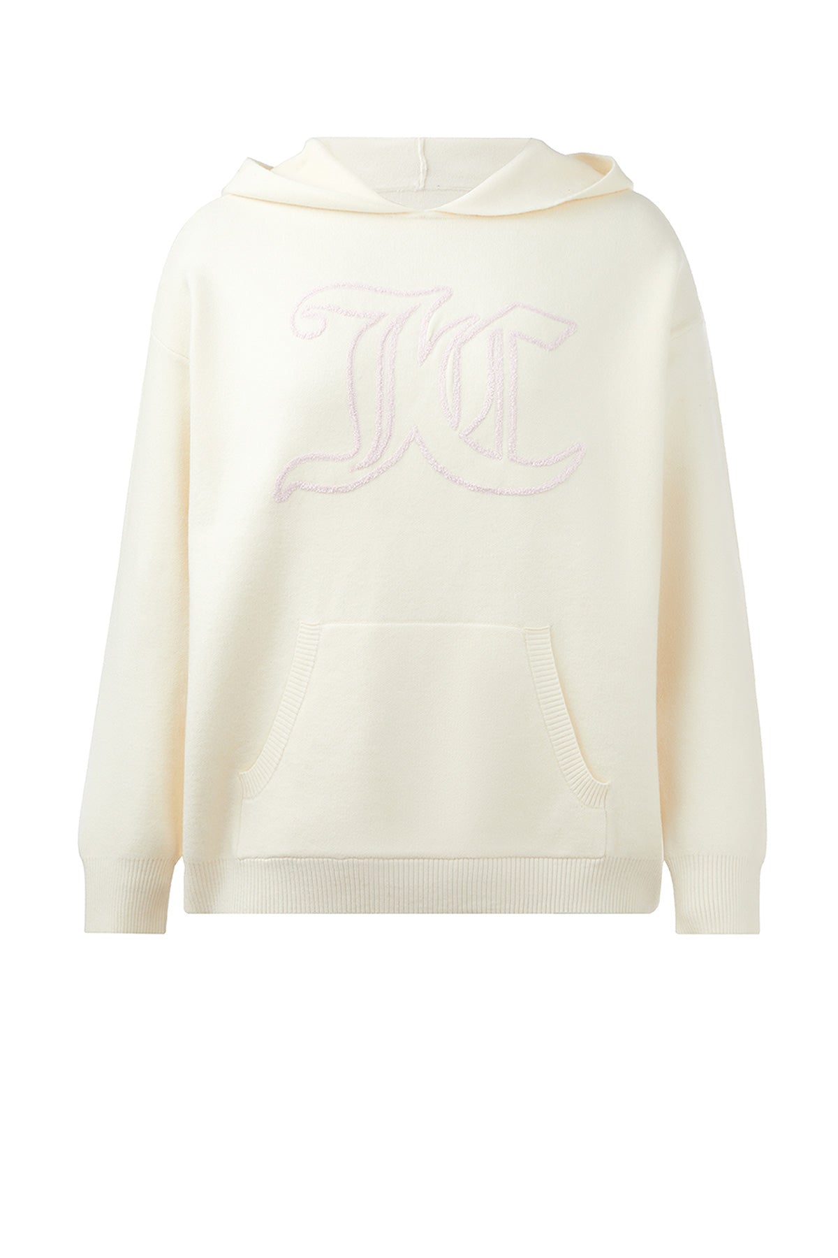 Embroidered Oversized Hoodie - Angel - Juicy Couture