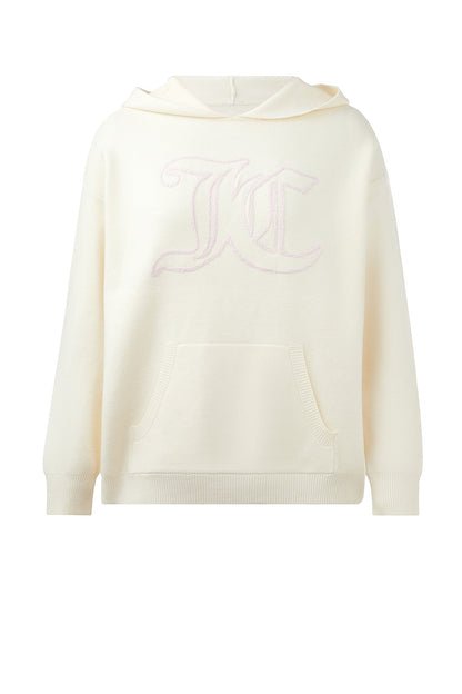 Embroidered Oversized Hoodie - Angel - Juicy Couture
