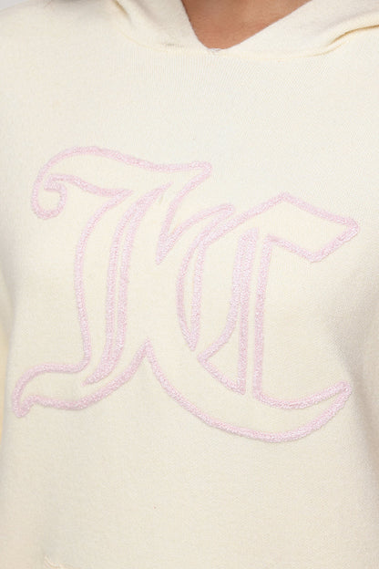 Embroidered Oversized Hoodie - Angel - Juicy Couture