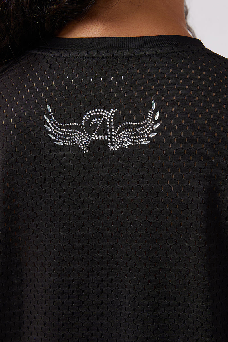 Angel Couture Oversized Tee Dress - Liquorice - Juicy Couture