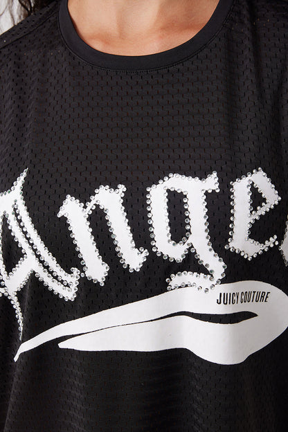 Angel Couture Oversized Tee Dress - Liquorice - Juicy Couture
