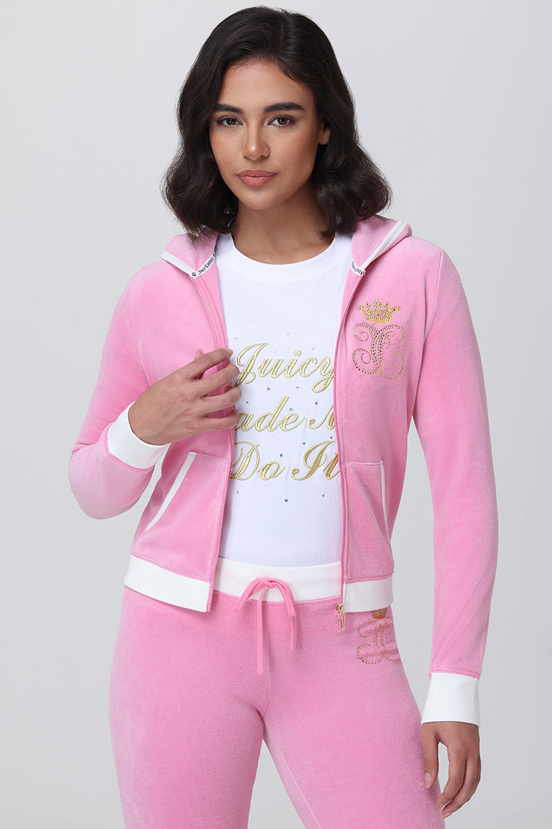 Made Me Do It Heritage Oversized Tee - Bleached White - Juicy Couture