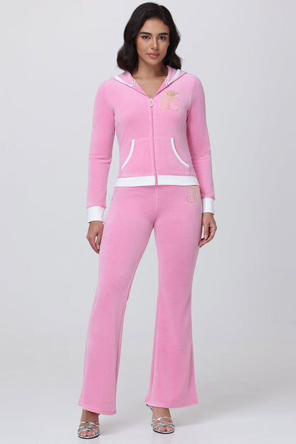 Lady Juicy Heritage Hoodie - Hot Hot - Juicy Couture