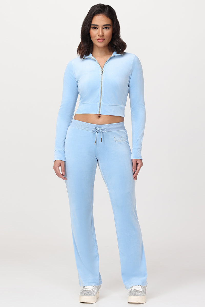 Cropped Mockneck Jacket - Frosted - Juicy Couture