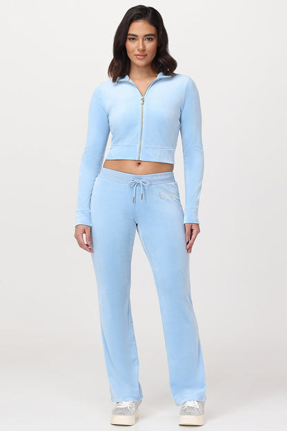 Cropped Mockneck Jacket - Frosted - Juicy Couture