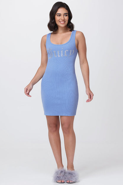 Big Bling Tank Dress - Granada Sky - Juicy Couture