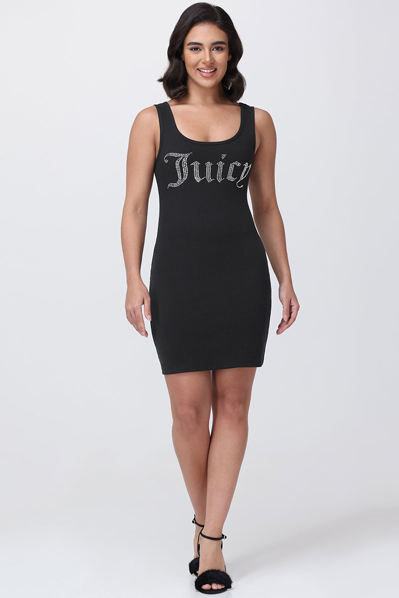 Big Bling Tank Dress - Liquorice - Juicy Couture