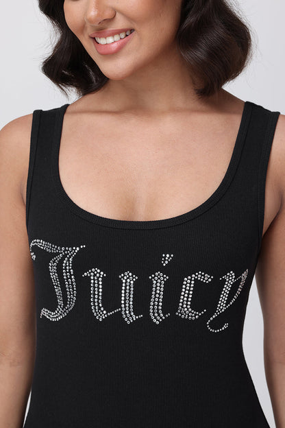 Big Bling Tank Dress - Liquorice - Juicy Couture