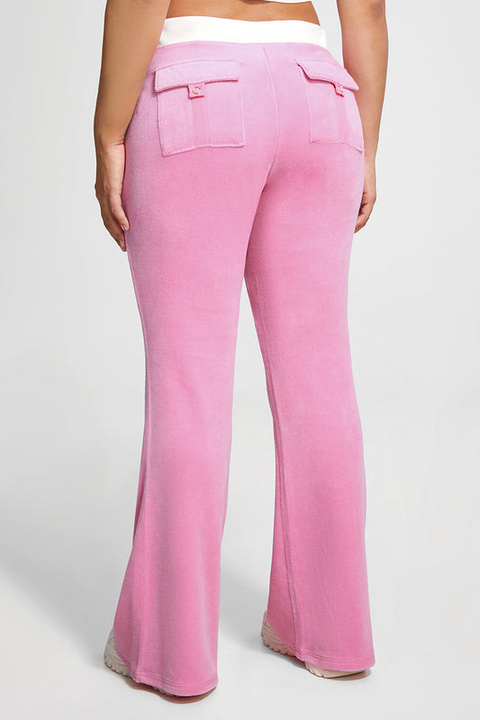 Plus-Size Hollywood Heritage Track Pants - Hot Hot - Juicy Couture