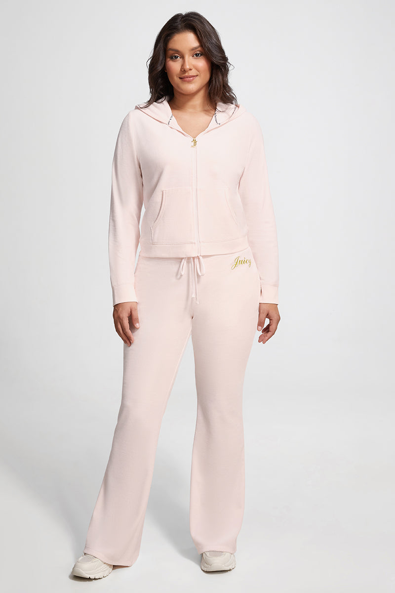 Plus-Size Made Me Do It Heritage Hoodie - Soft Glow - Juicy Couture