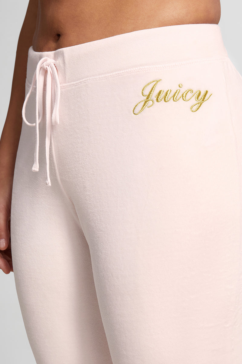 Plus-Size Hollywood Heritage Track Pants - Soft Glow - Juicy Couture
