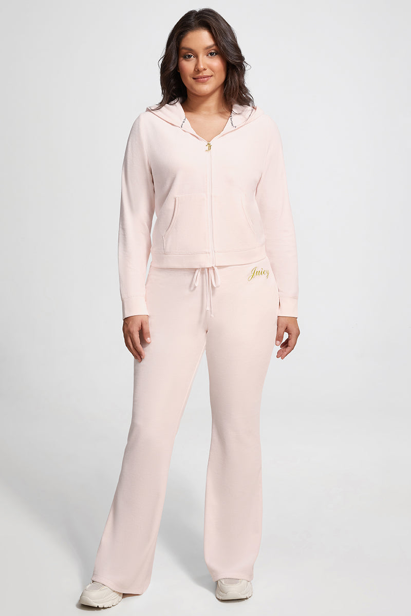 Plus-Size Hollywood Heritage Track Pants - Soft Glow - Juicy Couture