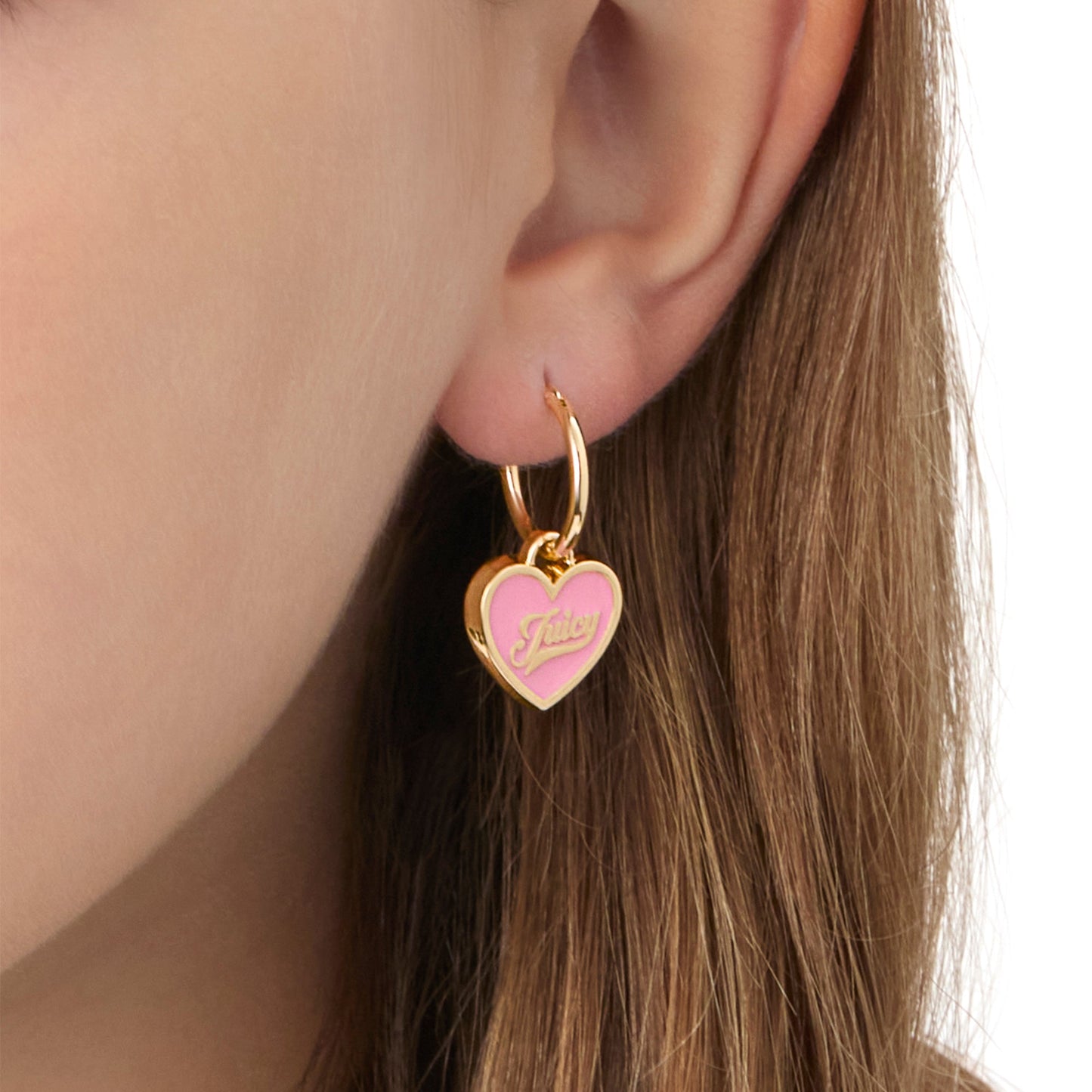 Kids 3-Pair Stylish Stud Earrings Set - Goldtone - Juicy Couture