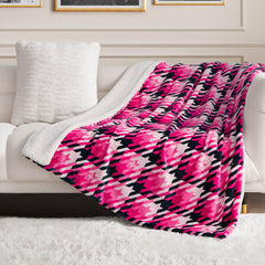 Hot Pink Tweed