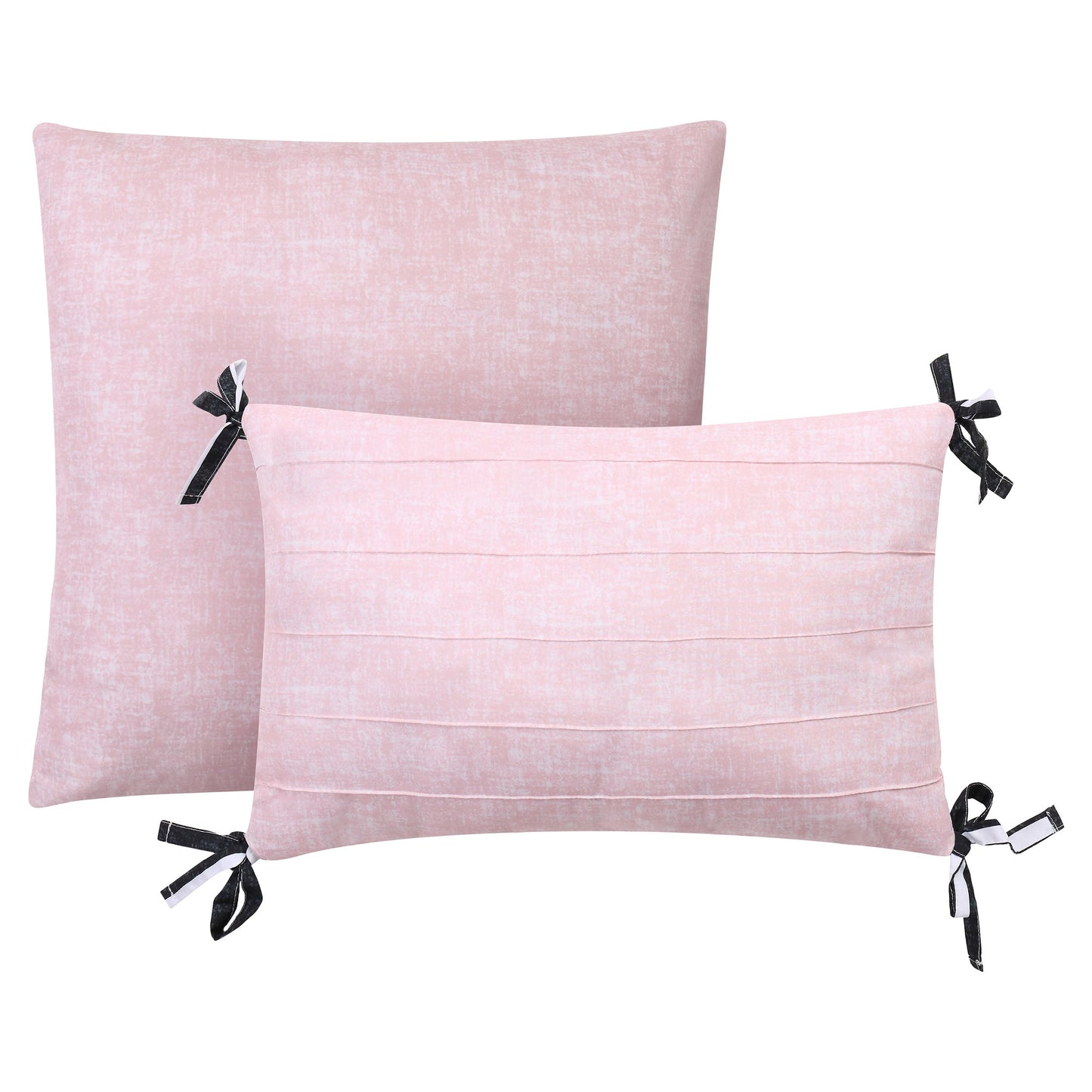 Cabana Striped Reversible Comforter Set - Black/White - Juicy Couture