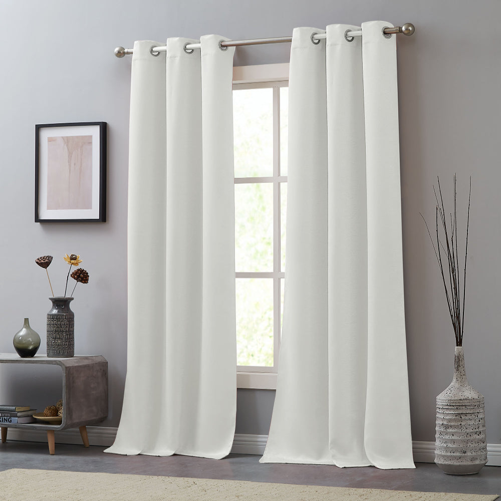 Faux Suede Curtains - Off White - Juicy Couture
