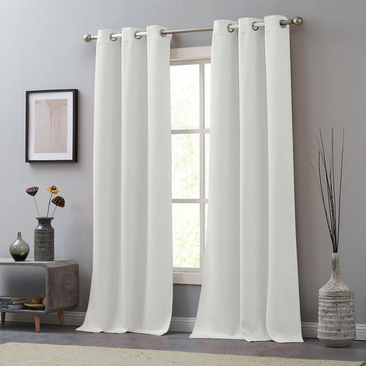 Faux Suede Curtains - Off White - Juicy Couture