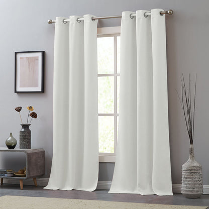 Faux Suede Curtains - Off White - Juicy Couture