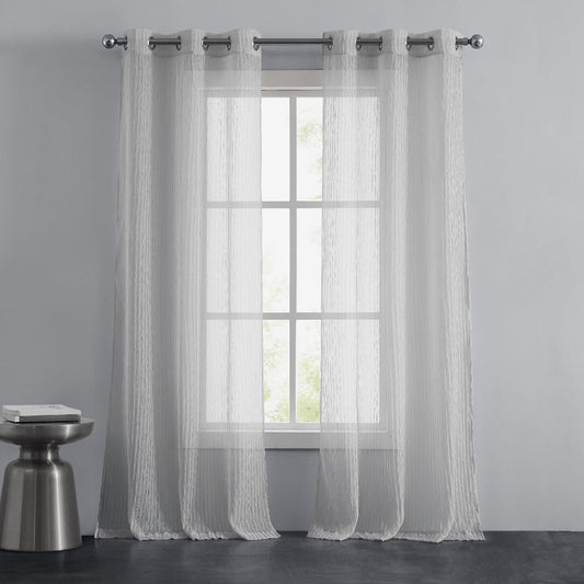 Marnie Sheer Voile Curtains - Smoke - Juicy Couture