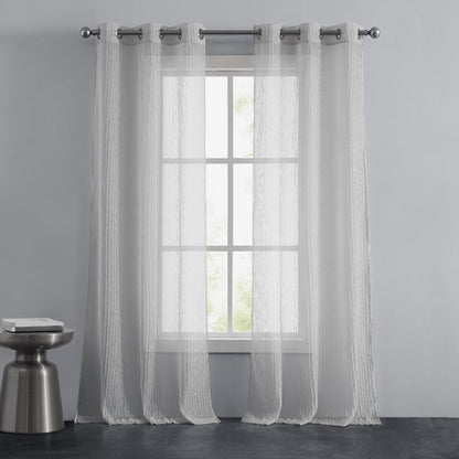 Marnie Sheer Voile Curtains - Smoke - Juicy Couture
