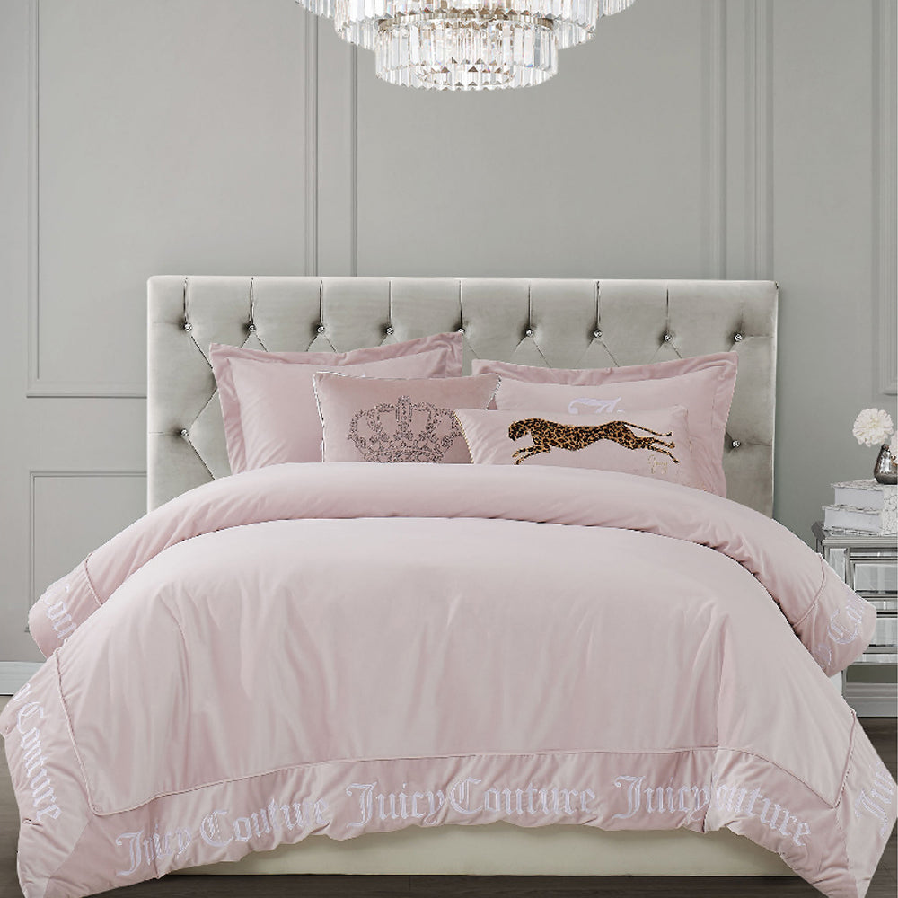 Gothic Velvet Comforter Set - Pink - Juicy Couture
