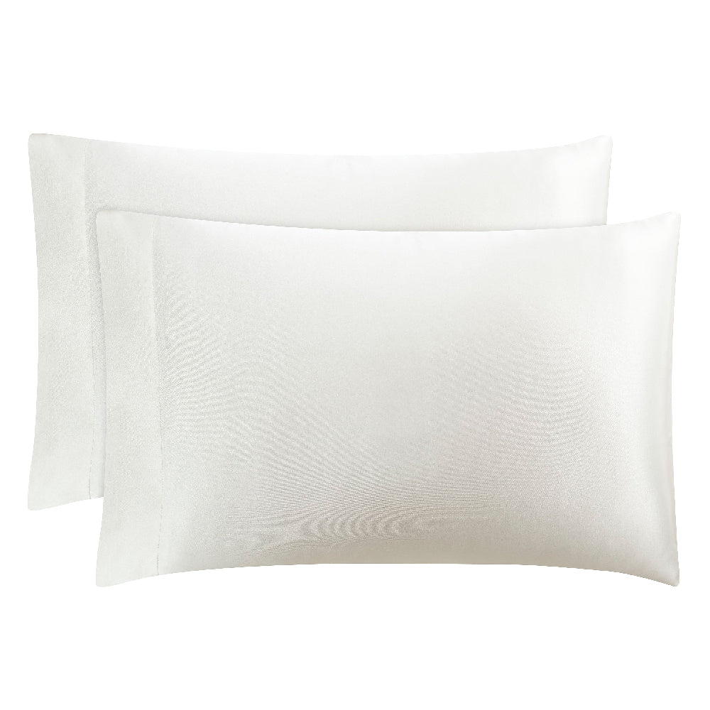 Solid Satin Sheet Set - Pearl - Juicy Couture
