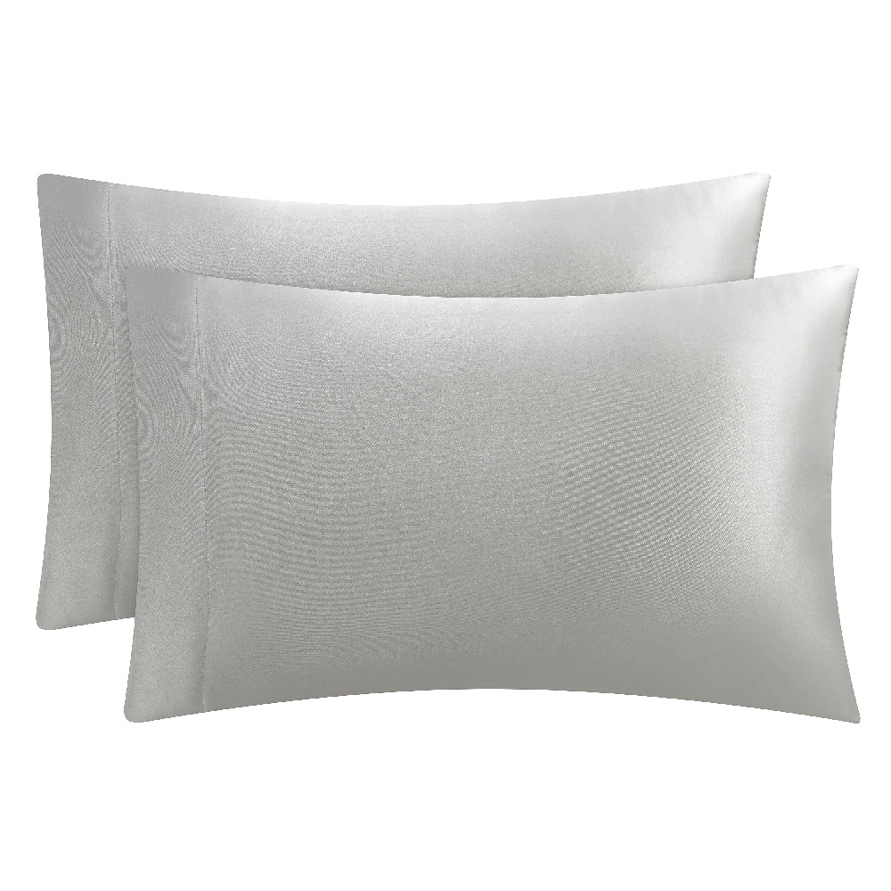Solid Satin Sheet Set - Smoke - Juicy Couture