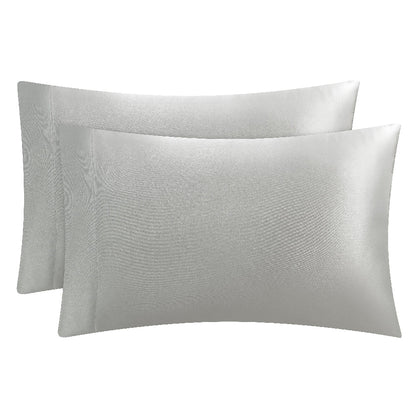 Solid Satin Sheet Set - Smoke - Juicy Couture
