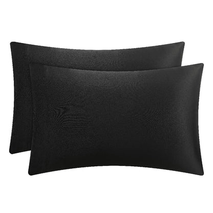 Solid Satin Sheet Set - Black - Juicy Couture