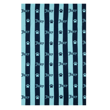 Pet Towel - Blue Stripe - Juicy Couture