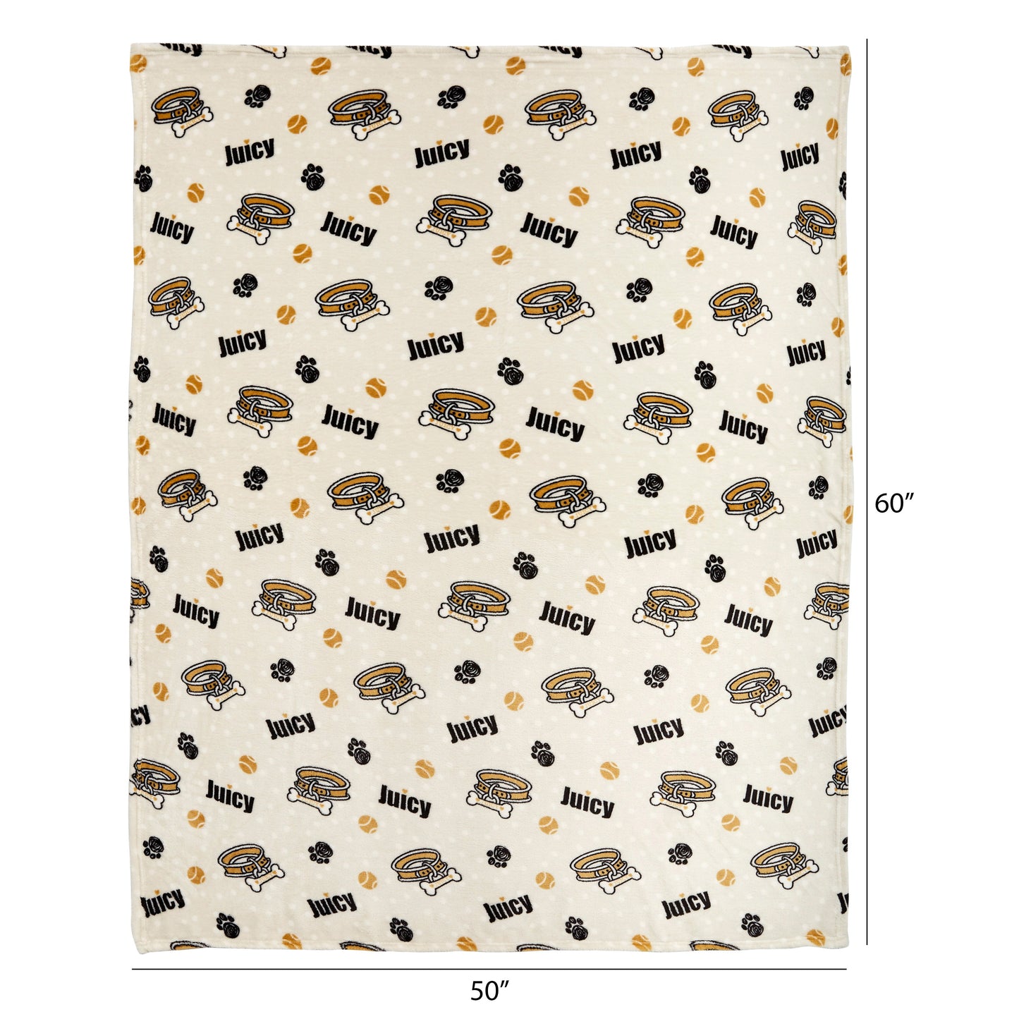 Pet Throw Blanket - Juicy Collar - Juicy Couture
