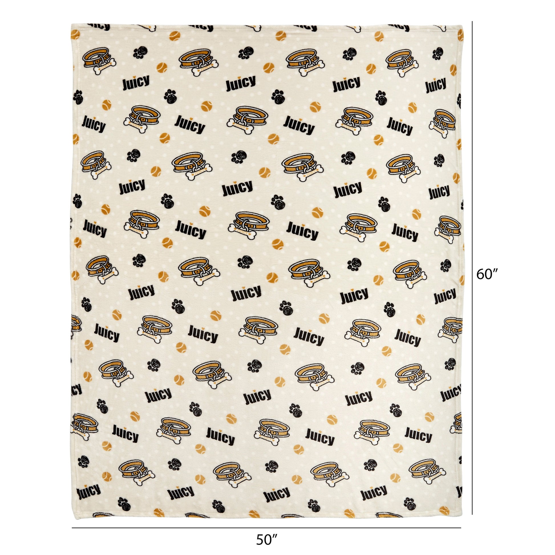 Pet Throw Blanket - Juicy Collar - Juicy Couture